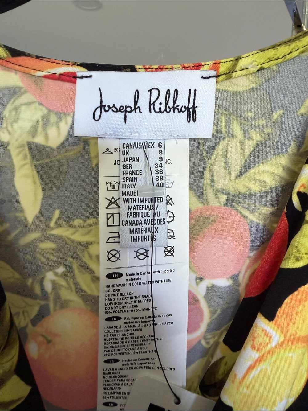Joseph Ribkoff romper-size 6-nwt - Picture 4 of 5